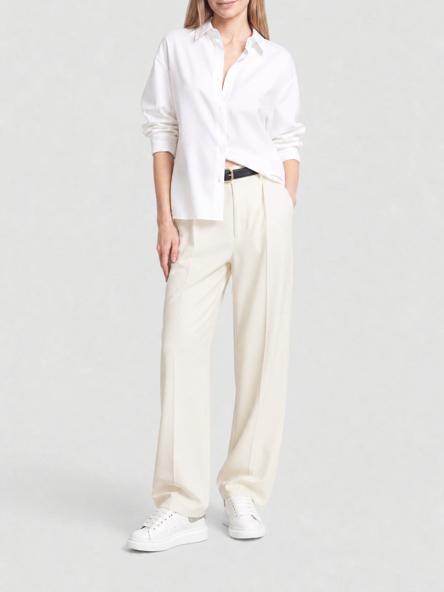 Oversized optical white Sneakers - Optical White