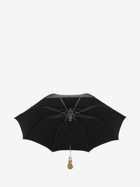 Skull Folded black Umbrella - Black