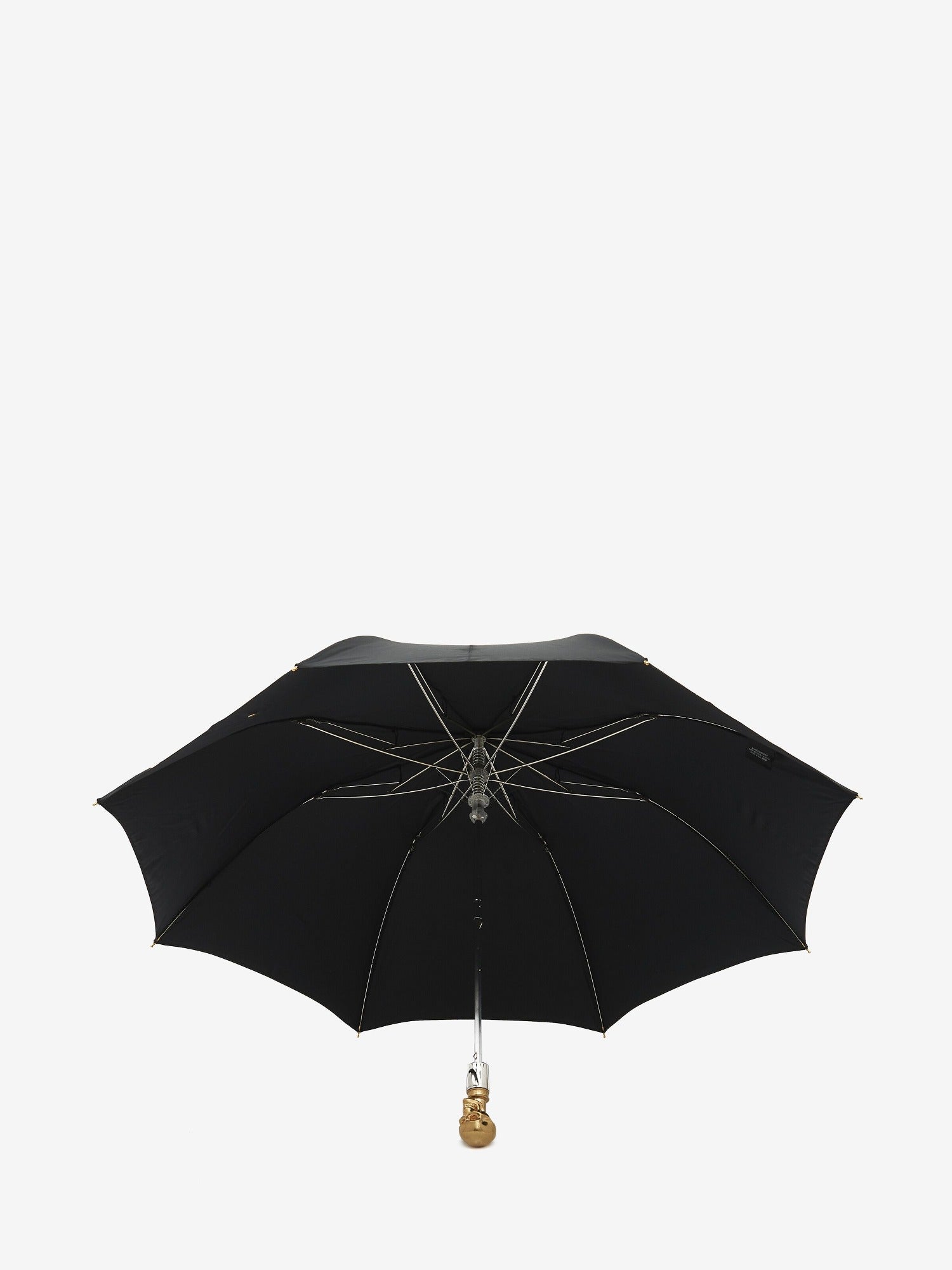Skull Folded black Umbrella - Black
