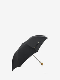 Skull Folded black Umbrella - Black