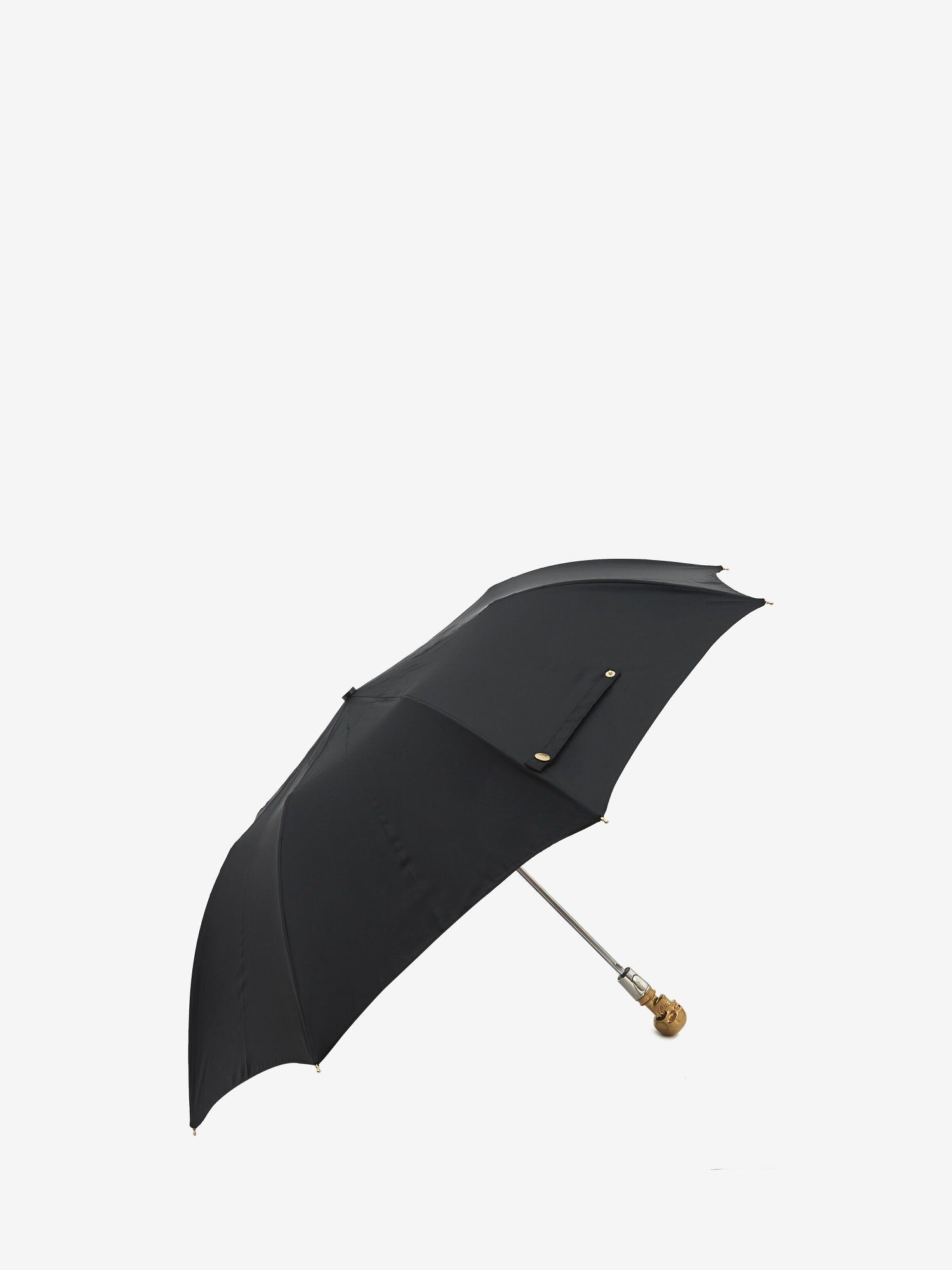 Skull Folded black Umbrella - Black