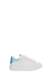 Oversized white & shock pink Sneakers - White & Shock Pink