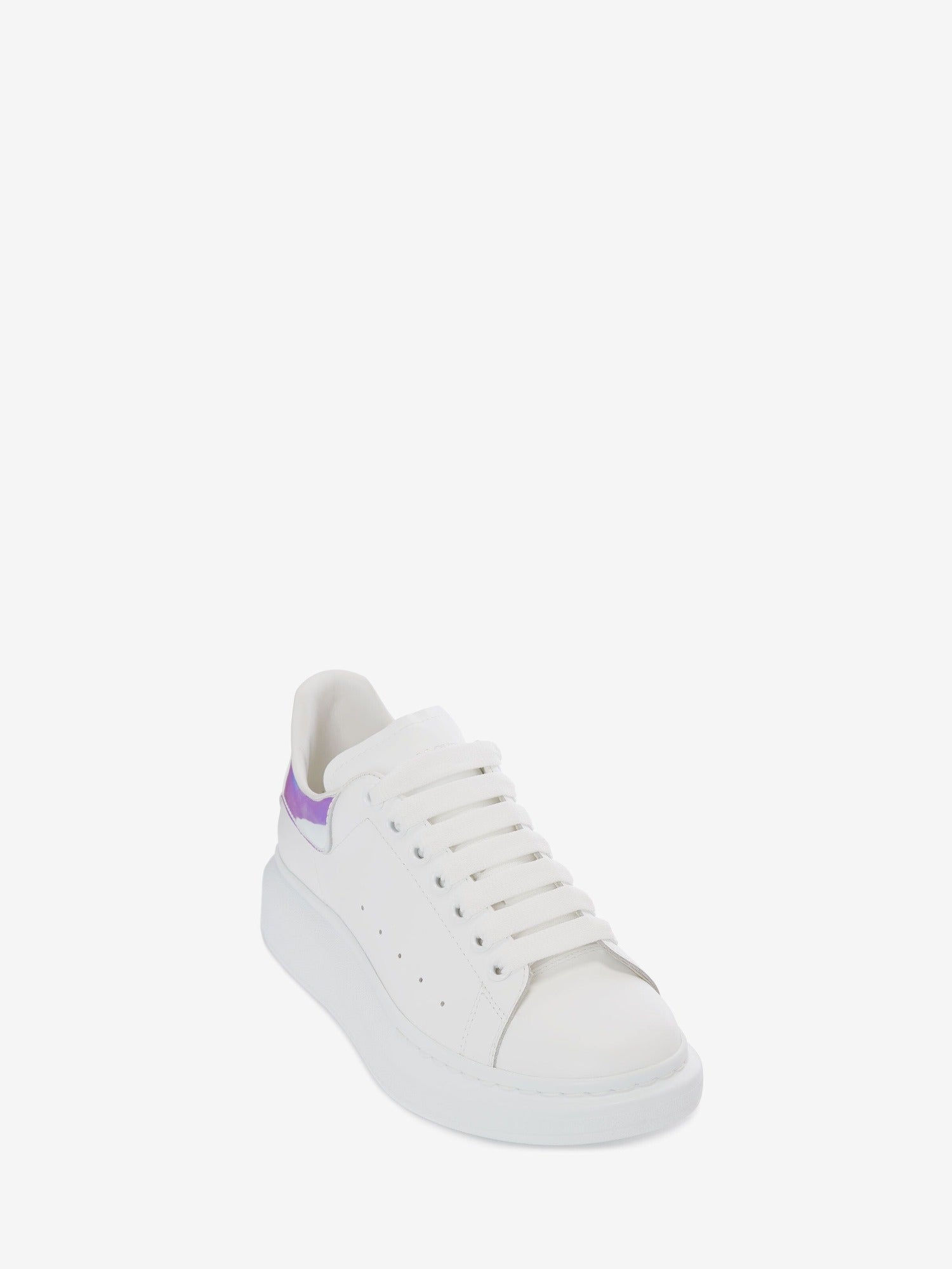 Oversized white & shock pink Sneakers - White & Shock Pink