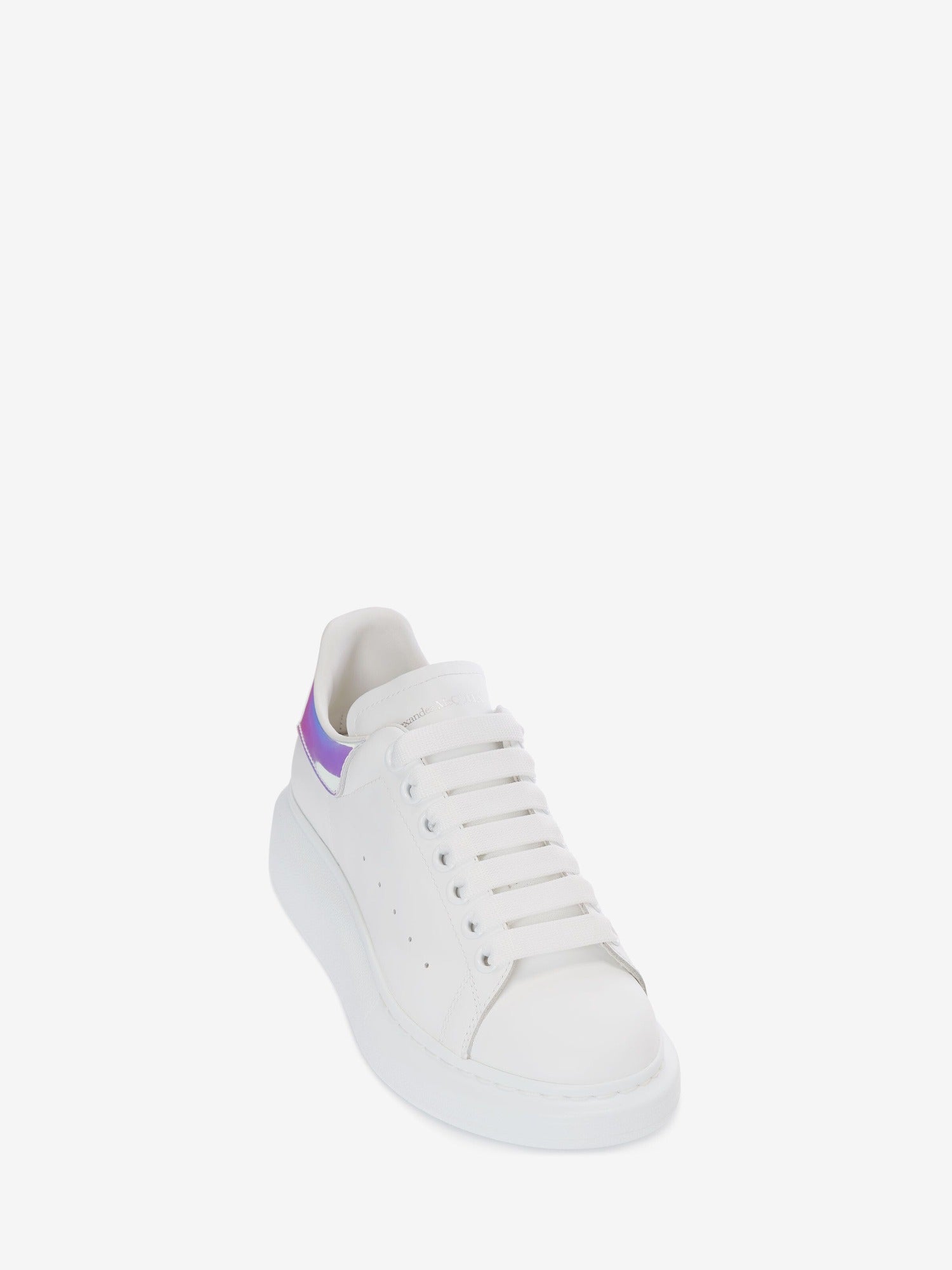 Oversized white & shock pink Sneakers - White & Shock Pink
