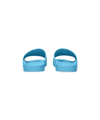 Pool Slide Sandals - Sky Blue & Black