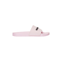 Pool Slide Sandals - Light Pink & Black