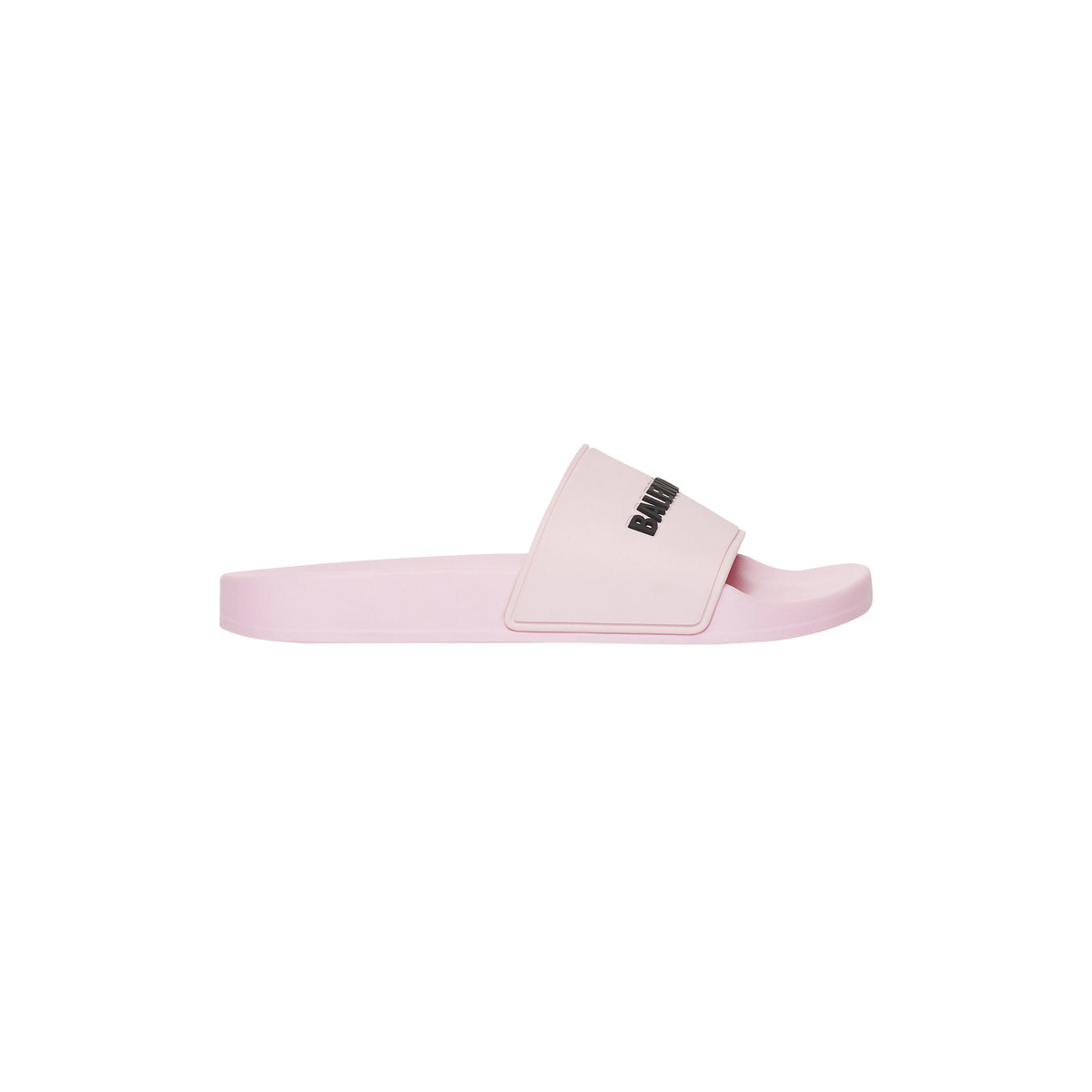 Pool Slide Sandals - Light Pink & Black
