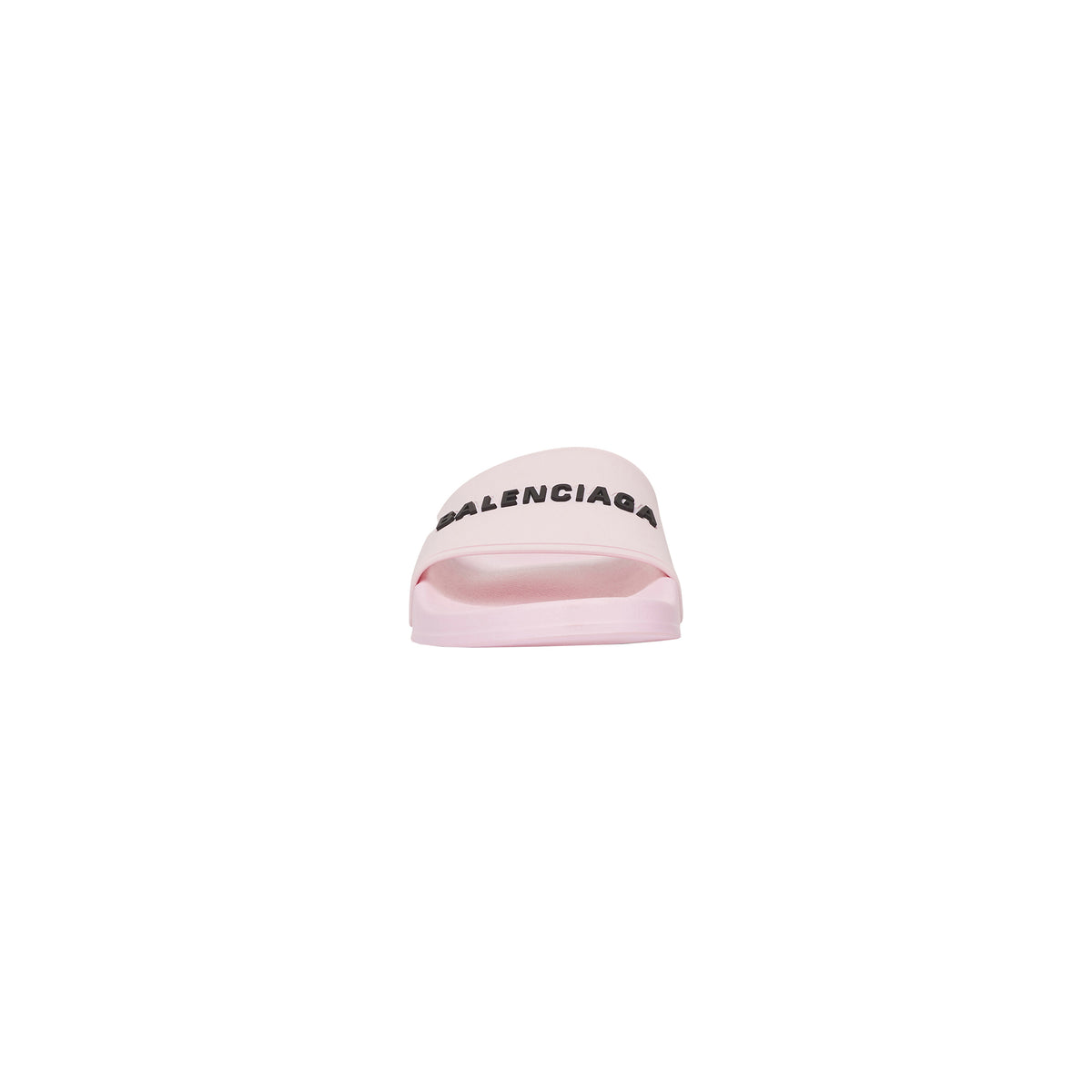 Pool Slide Sandals - Light Pink & Black