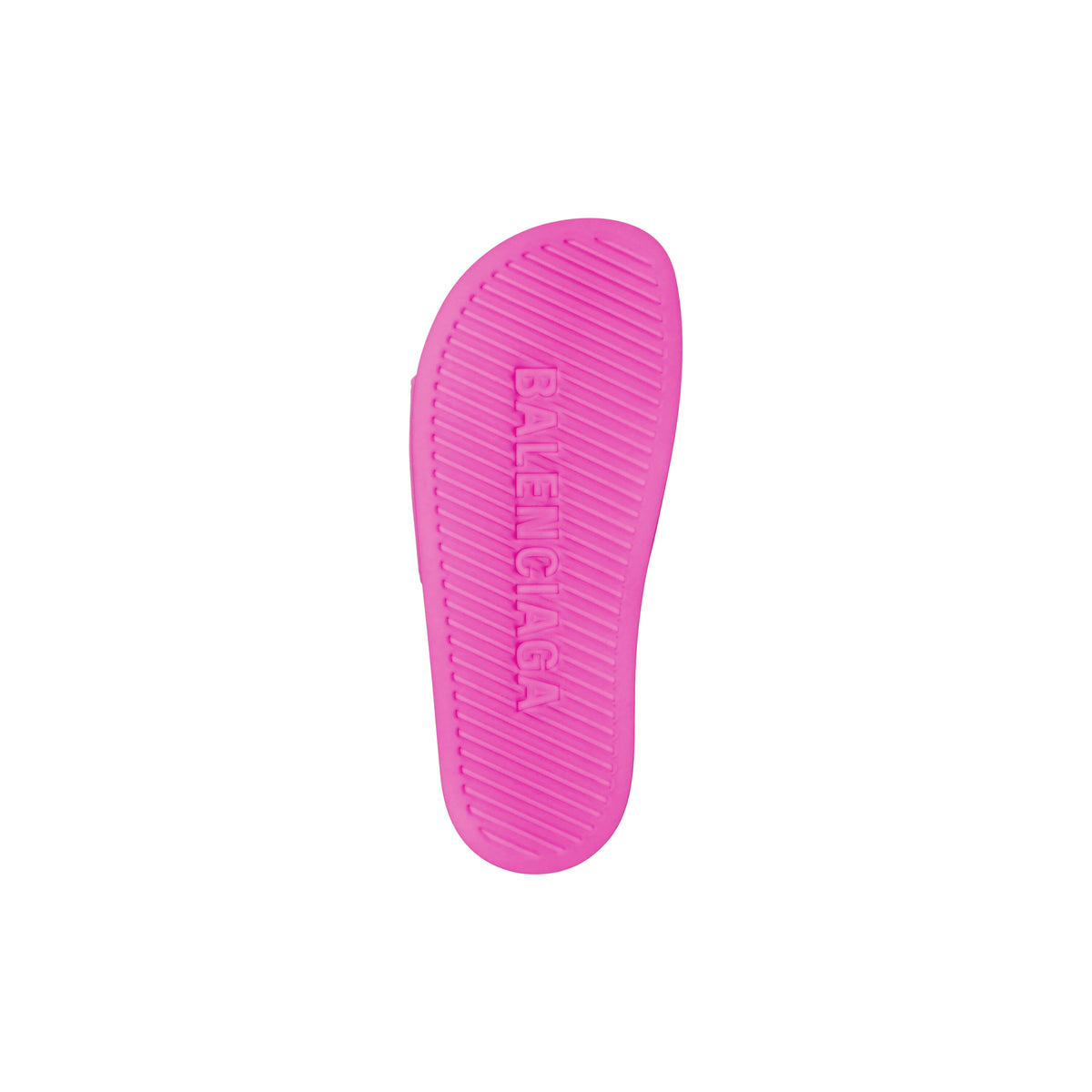 Pool Slide Sandals - Fluo Pink & Black