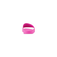 Pool Slide Sandals - Fluo Pink & Black