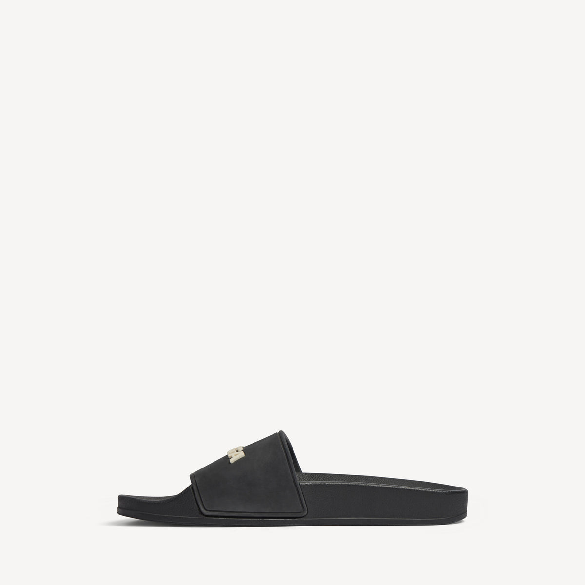 Pool Slide Sandals - Black & White