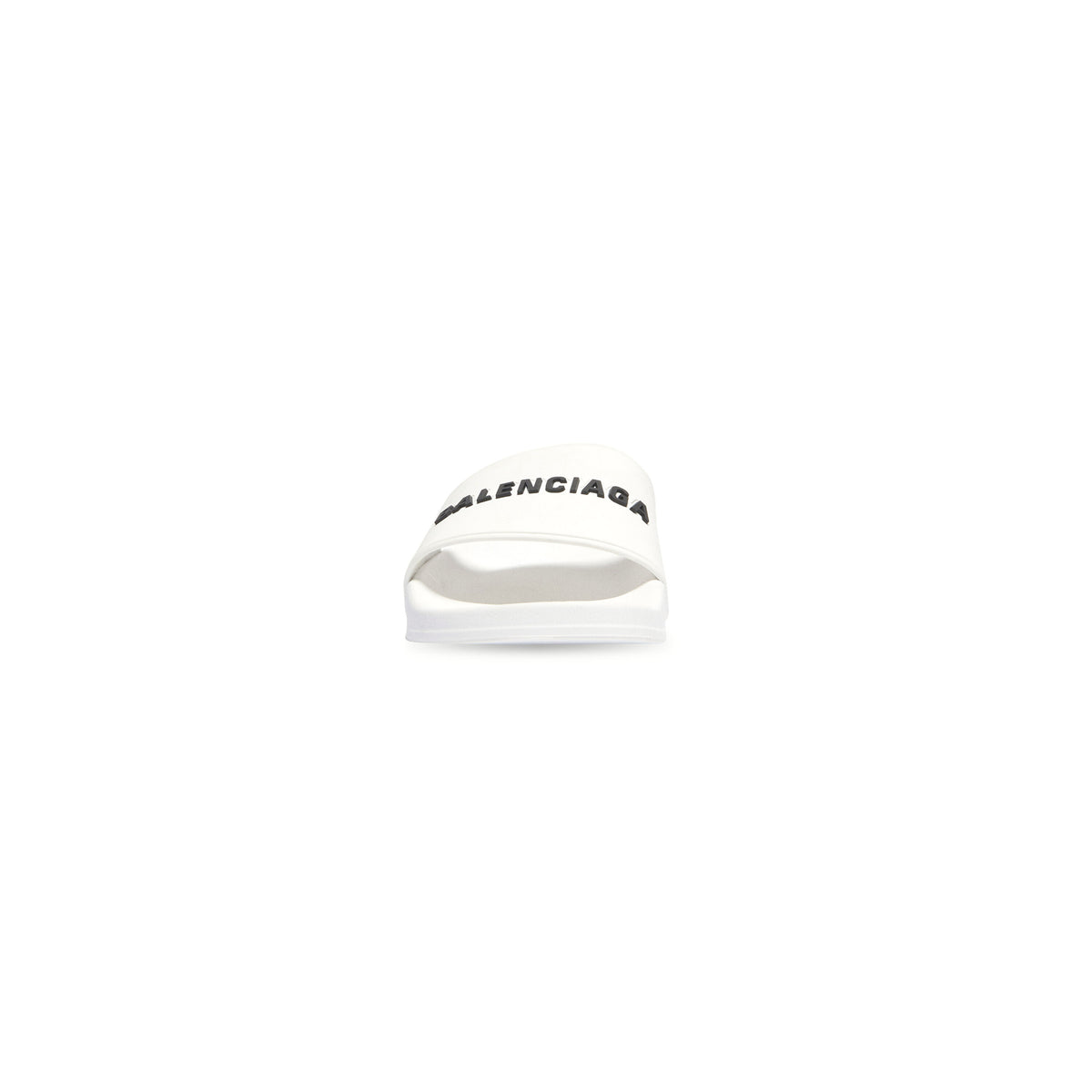 Pool Slide Sandals - White & Black