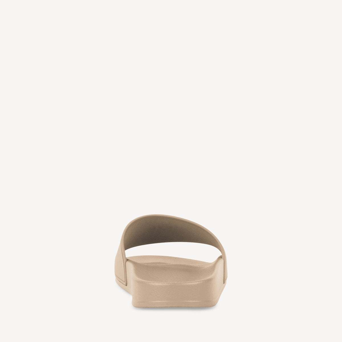 Pool Slide Sandals - Beige & Black