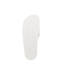 Pool Slide Sandals - White Black
