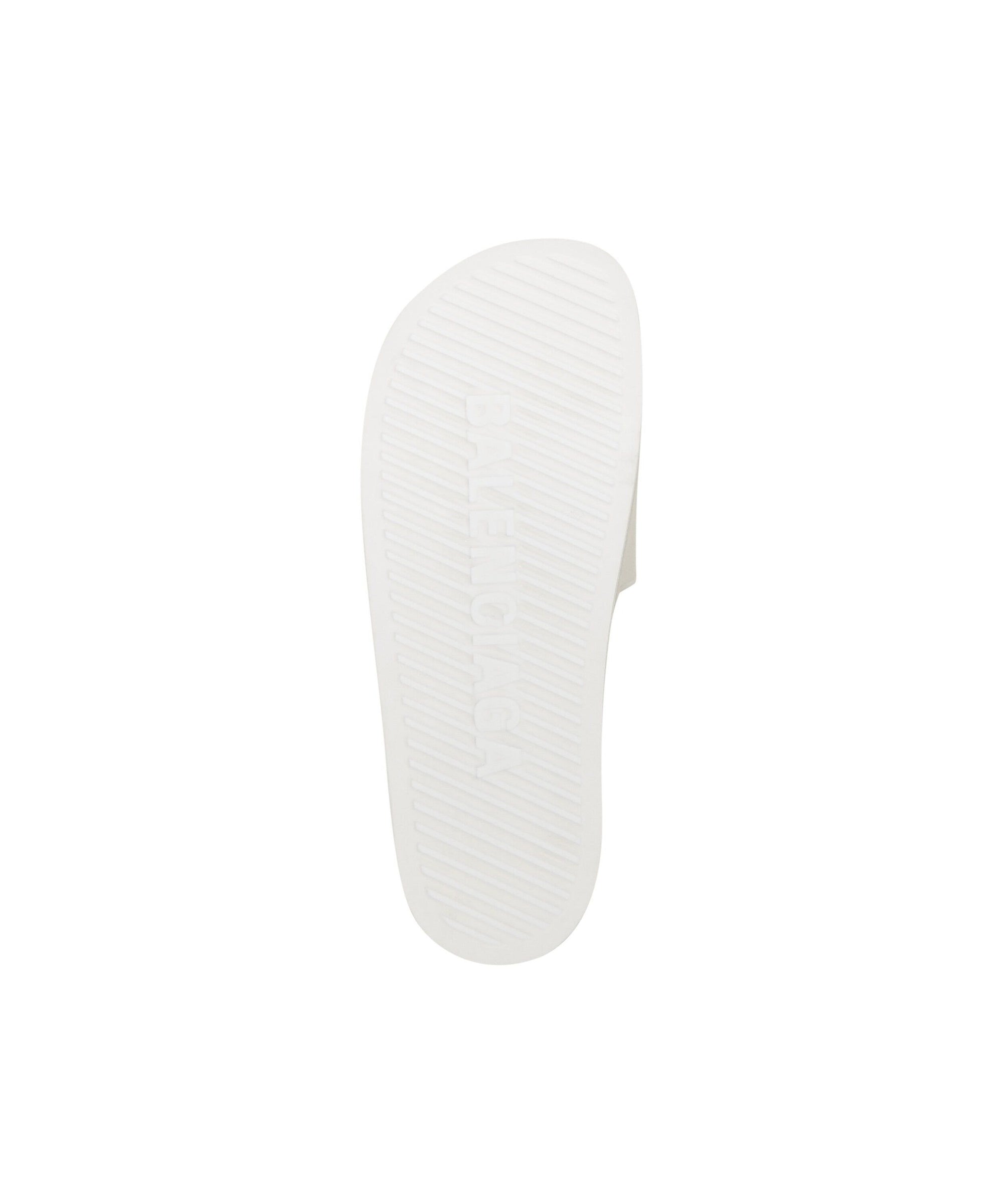 Pool Slide Sandals - White Black