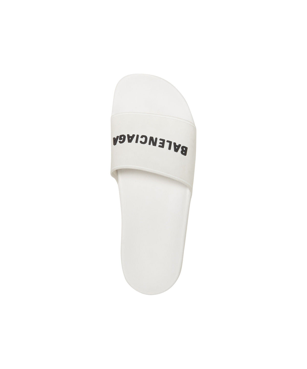 Pool Slide Sandals - White & Black