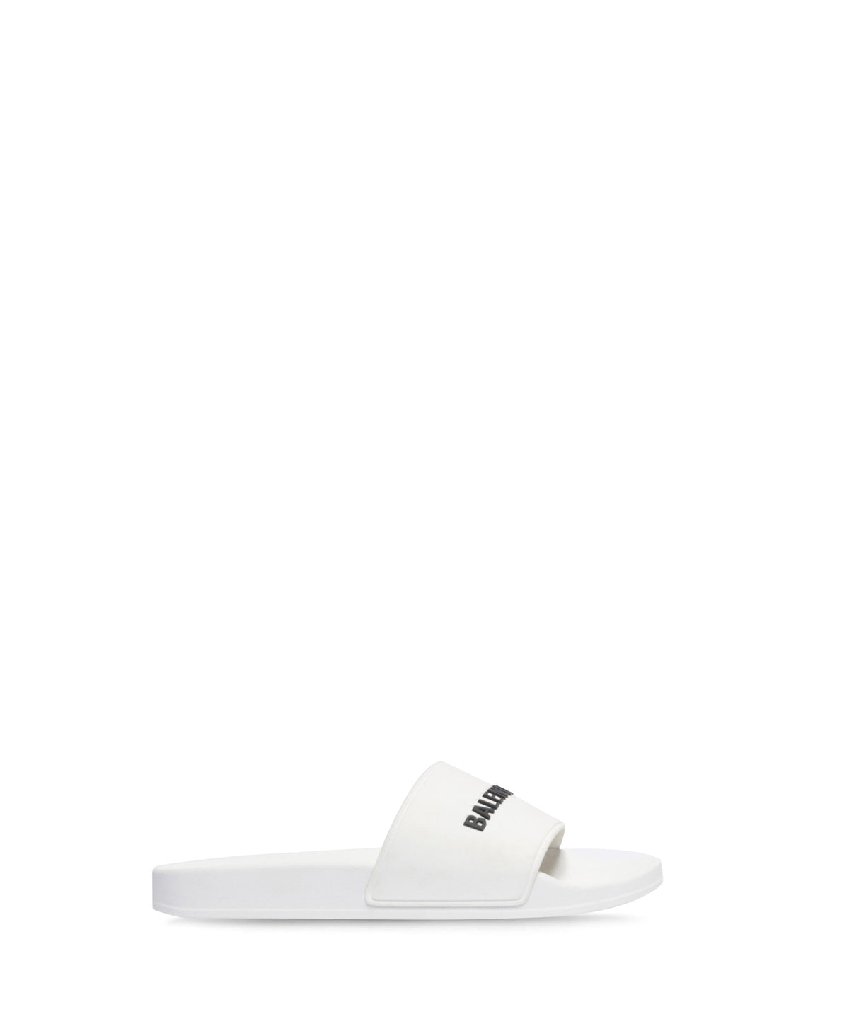 Pool Slide Sandals - White & Black