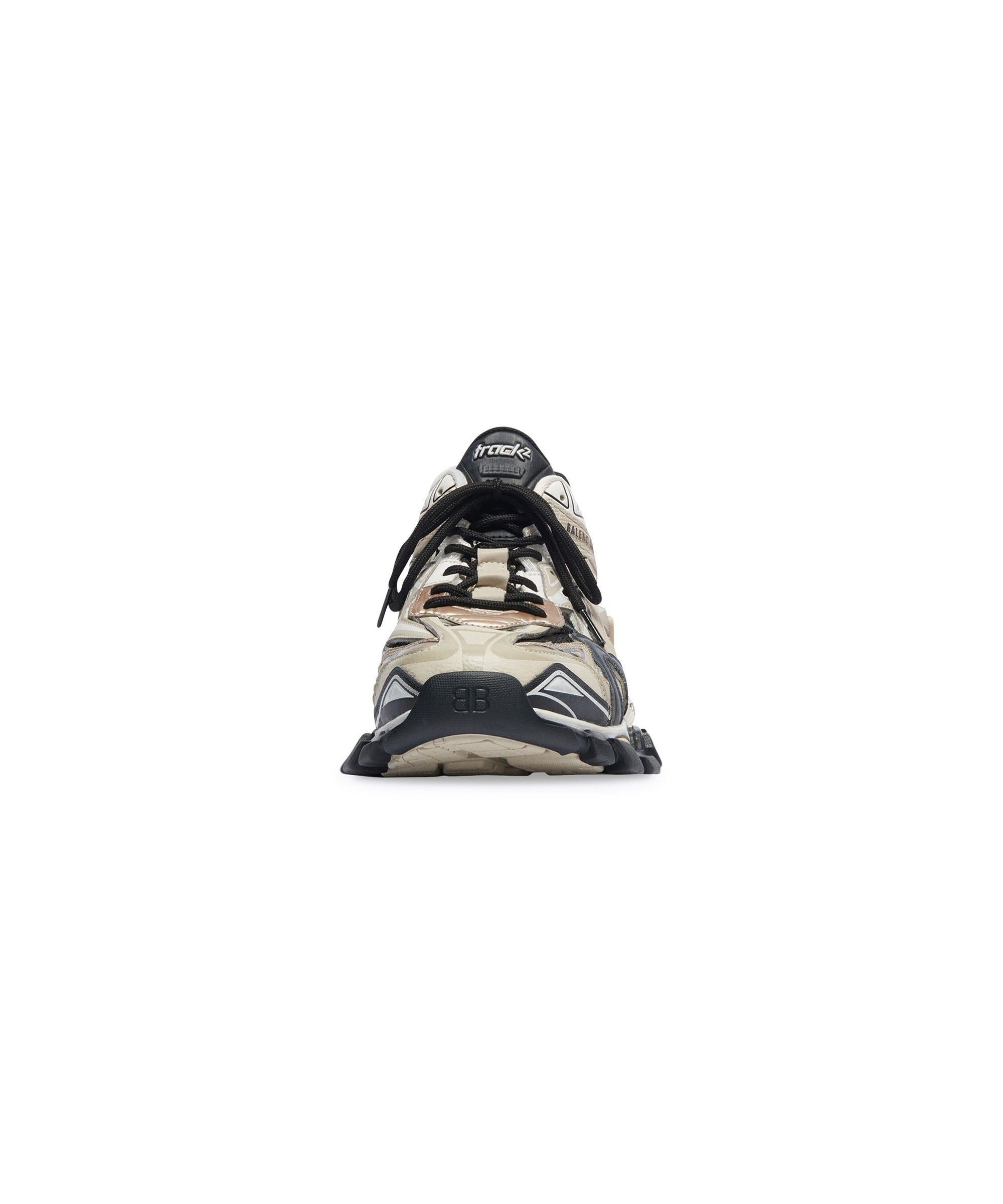 Track.2 Sneakers - Beige & Black