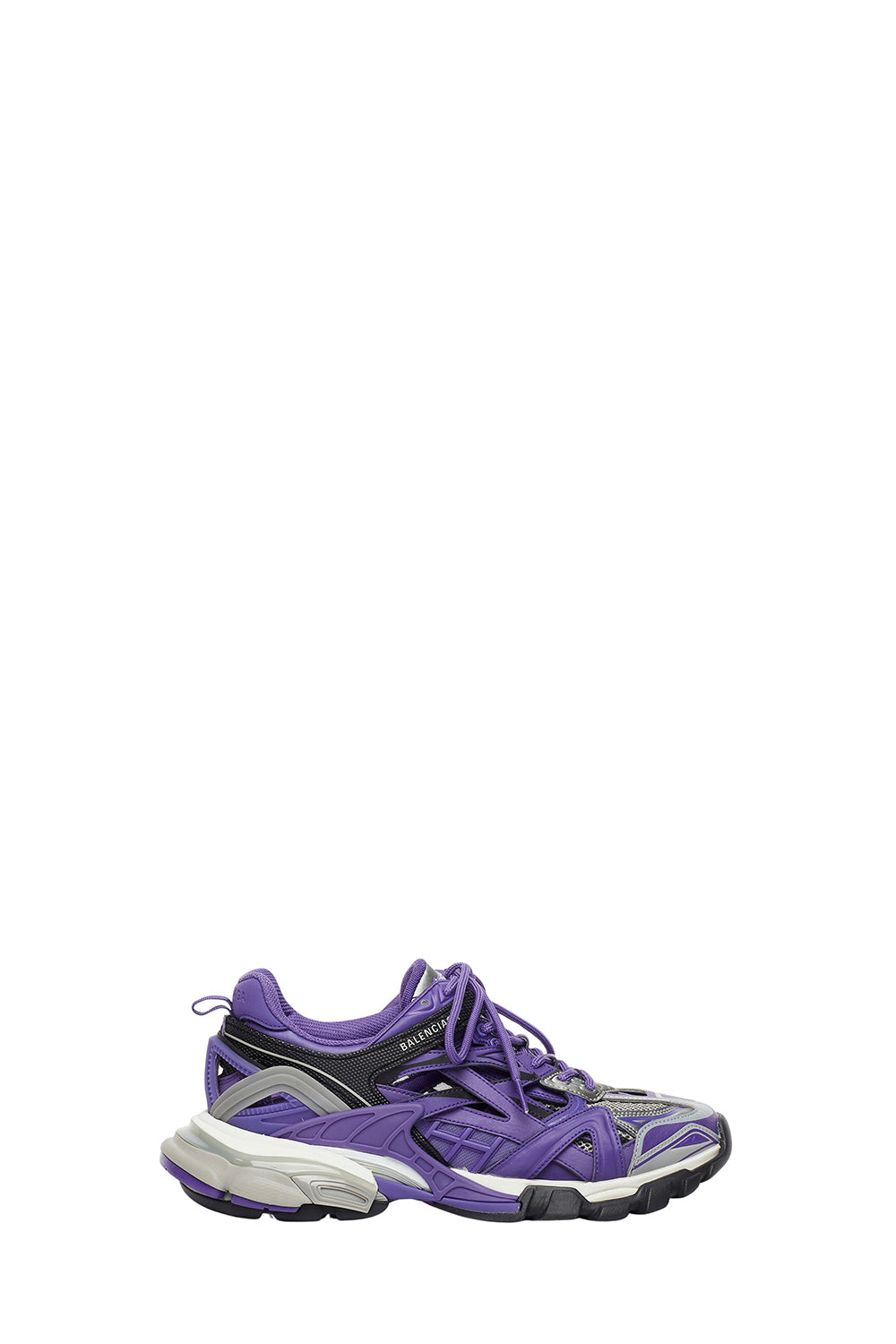 Track.2 purple & grey Sneakers - Purple & Grey