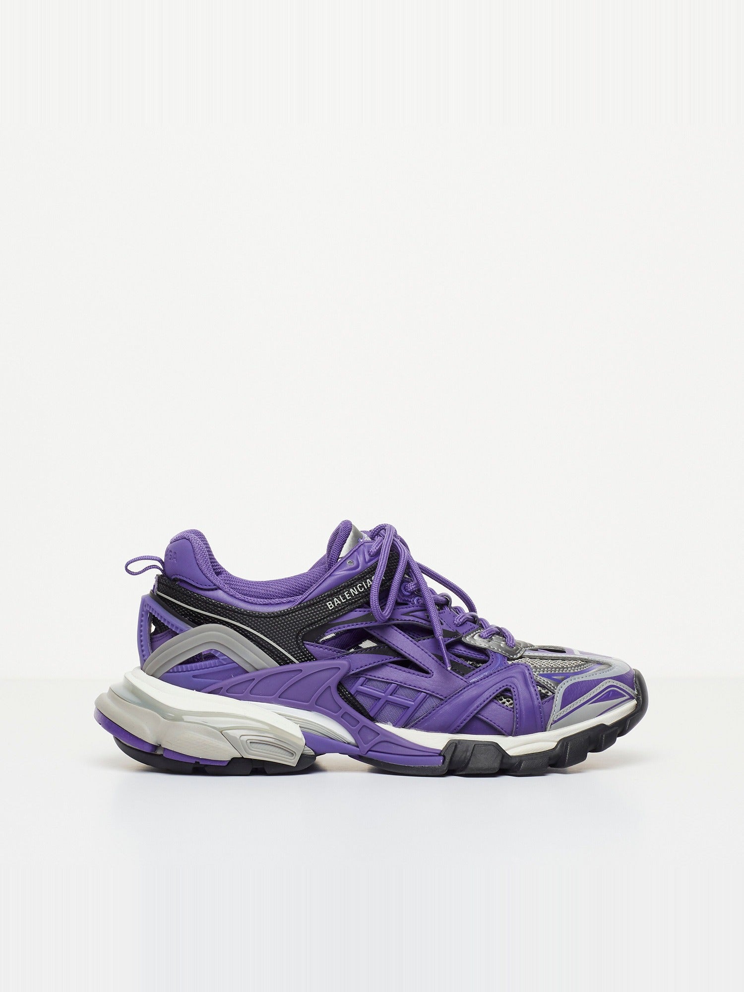 Track.2 purple & grey Sneakers - Purple & Grey