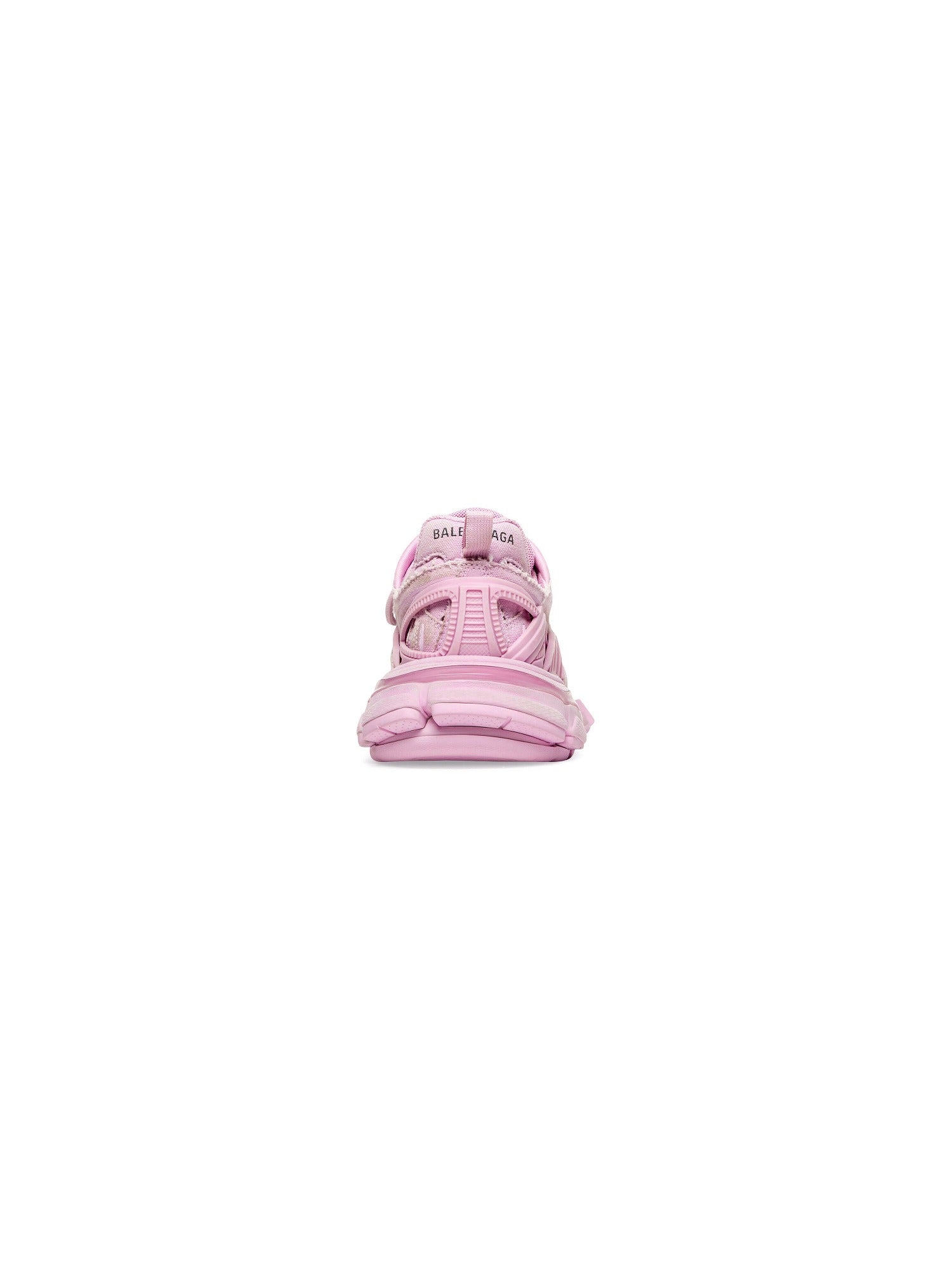 Track.2 In Canvas pink & black Sneakers - Pink & Black