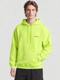 Fluo yellow & black Hoodie - Fluo Yellow & Black