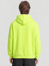 Fluo yellow & black Hoodie - Fluo Yellow & Black