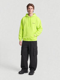 Fluo yellow & black Hoodie - Fluo Yellow & Black