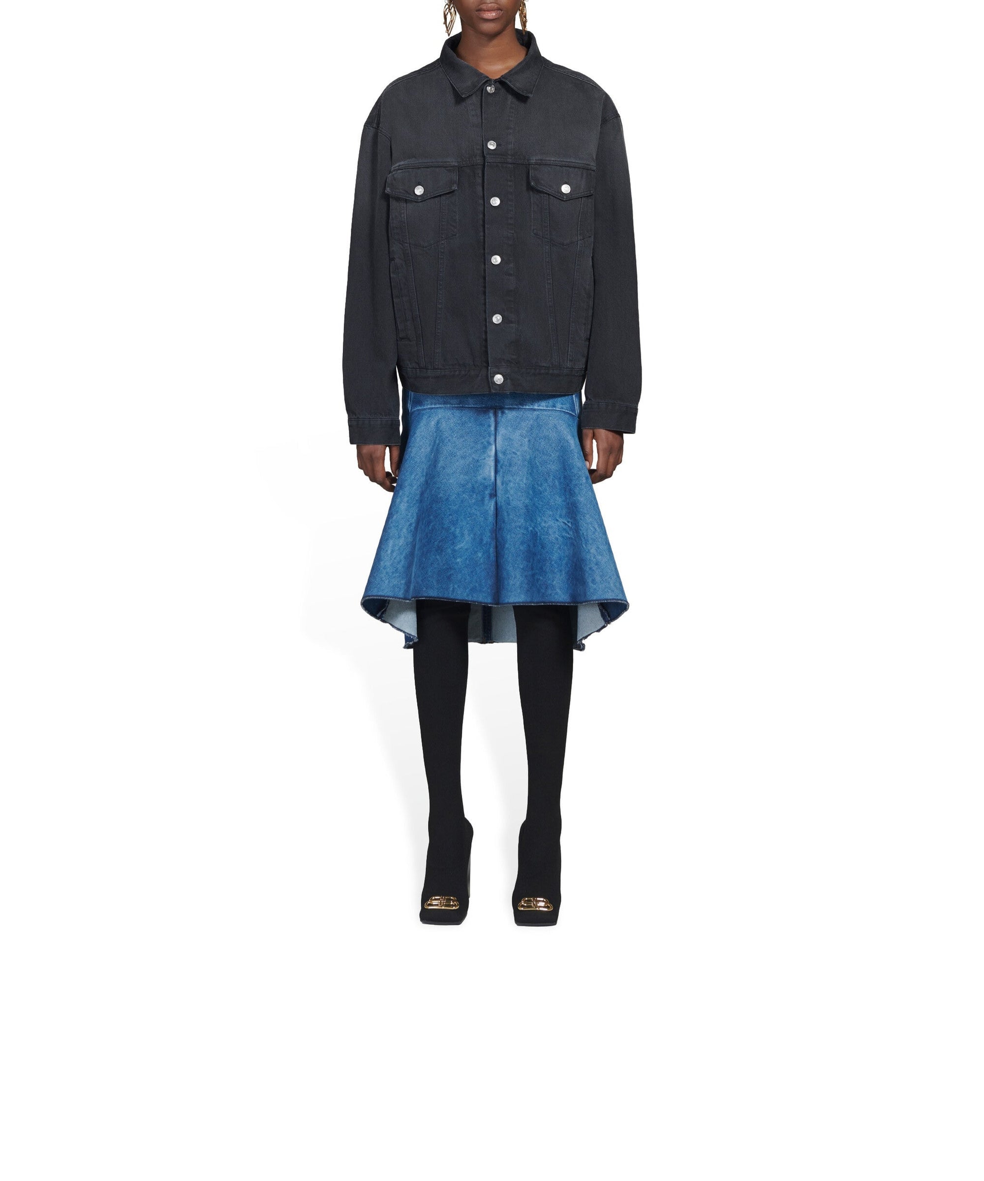 Strass Logo Jacket - Pitch Black