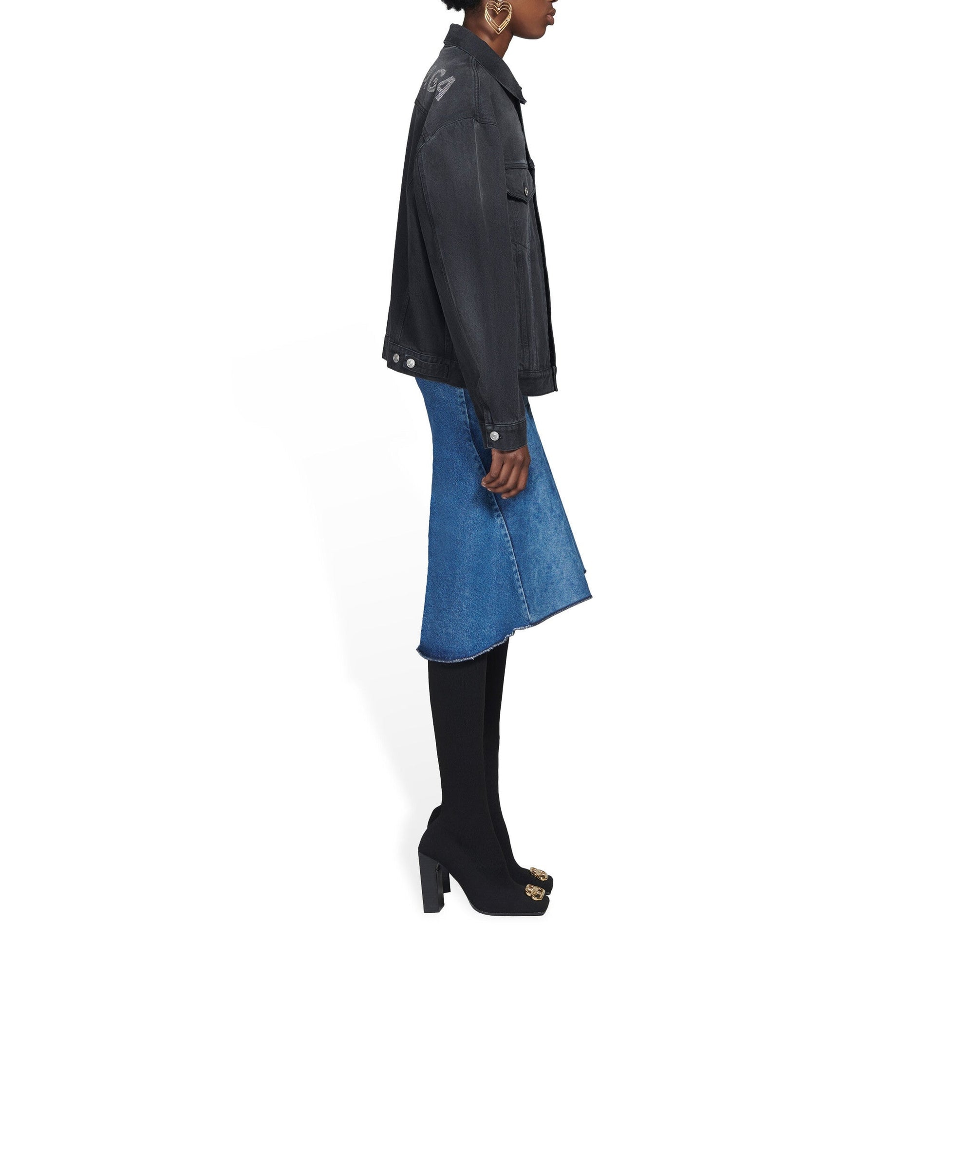 Strass Logo Jacket - Pitch Black