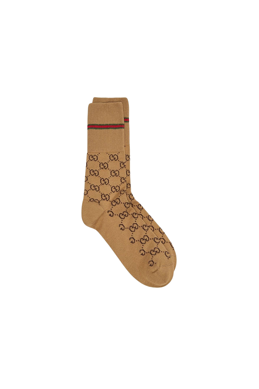 Medmuf camel & dark green Socks - Camel & Dark Green