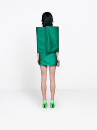 Drape 1 emerald Dress - Emerald