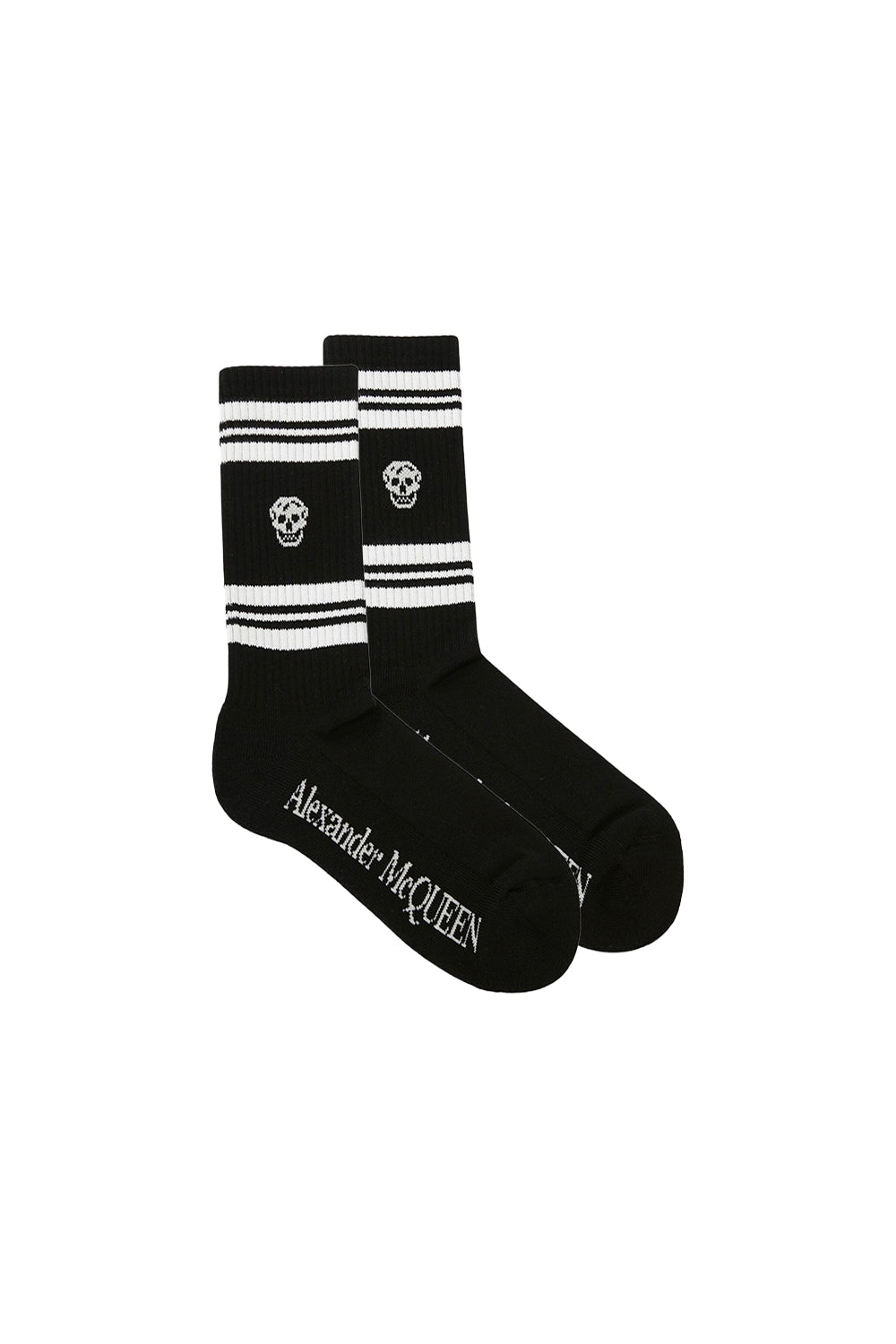 Skull grigio black & black Socks - Grigio Black & Black