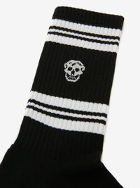 Skull grigio black & black Socks - Grigio Black & Black