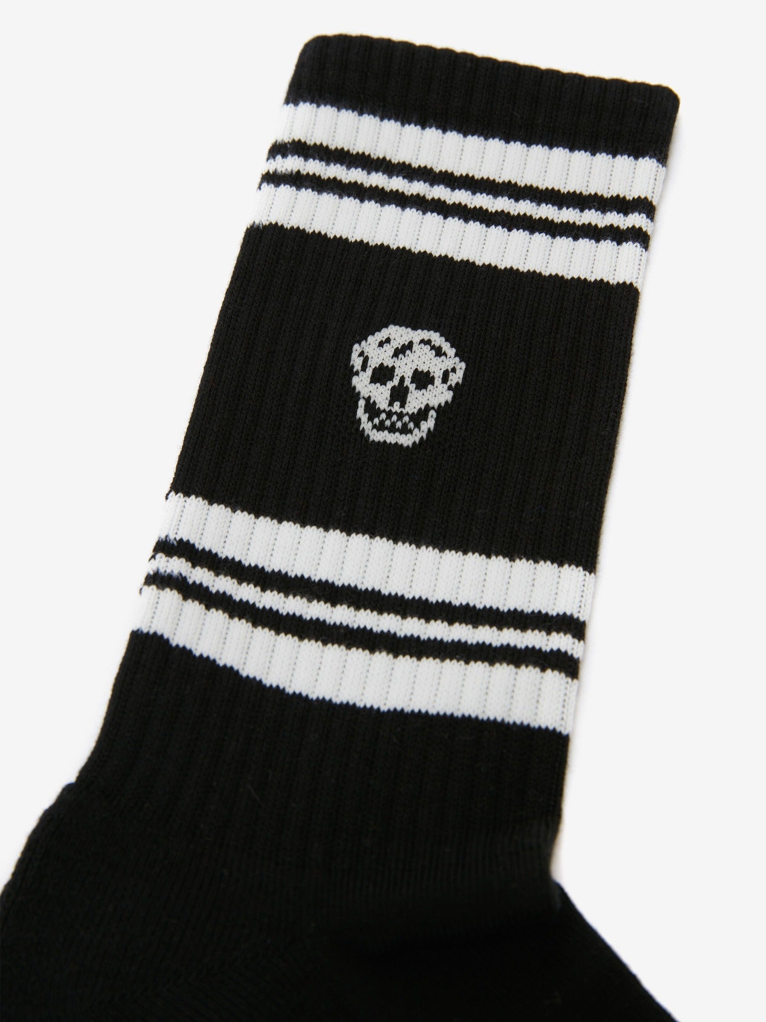 Skull grigio black & black Socks - Grigio Black & Black
