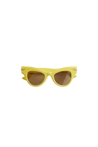 Wing yellow & brown Sunglasses - Yellow & Brown