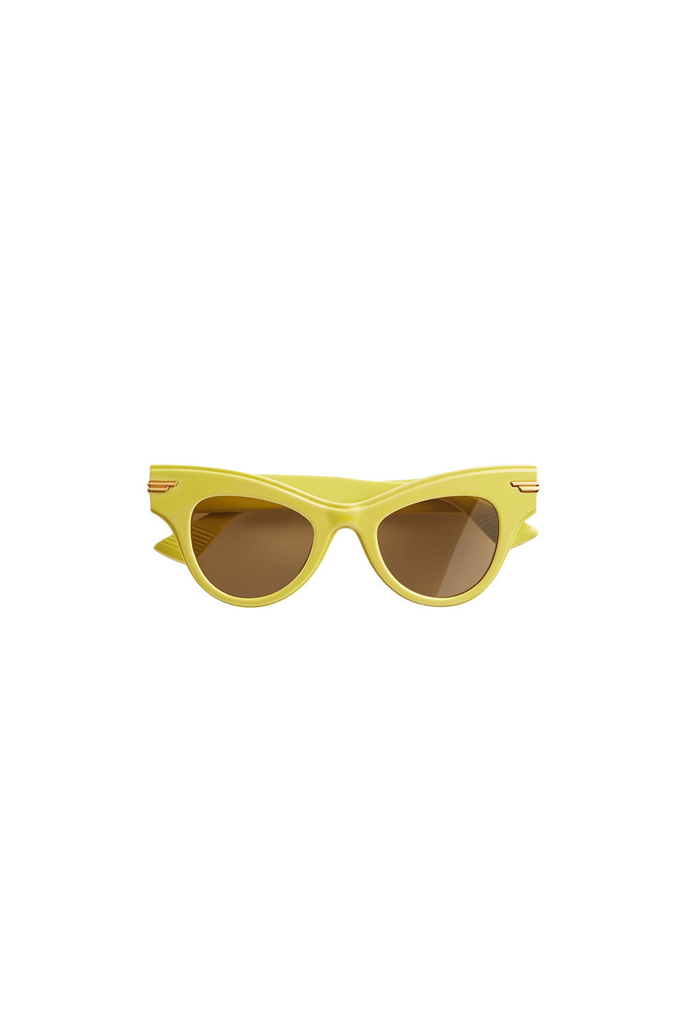 Wing yellow & brown Sunglasses - Yellow & Brown