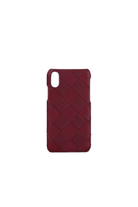 Burgundy & gold Iphone X/Xs Case - Burgundy & Gold