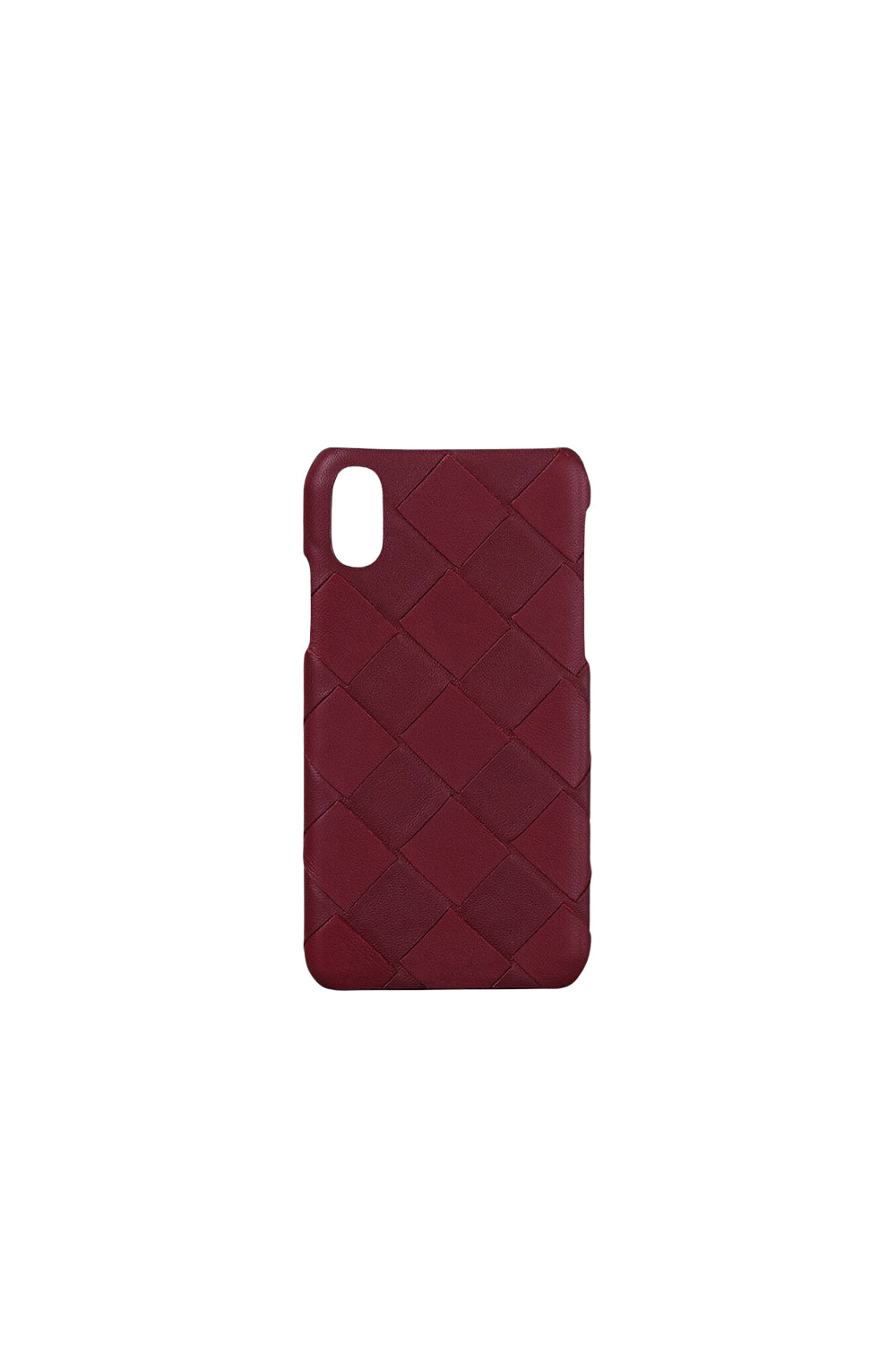 Burgundy & gold Iphone X/Xs Case - Burgundy & Gold