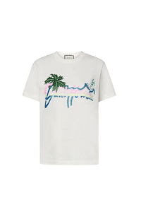 S/S 25 Bs white & red T-shirt - White & Red