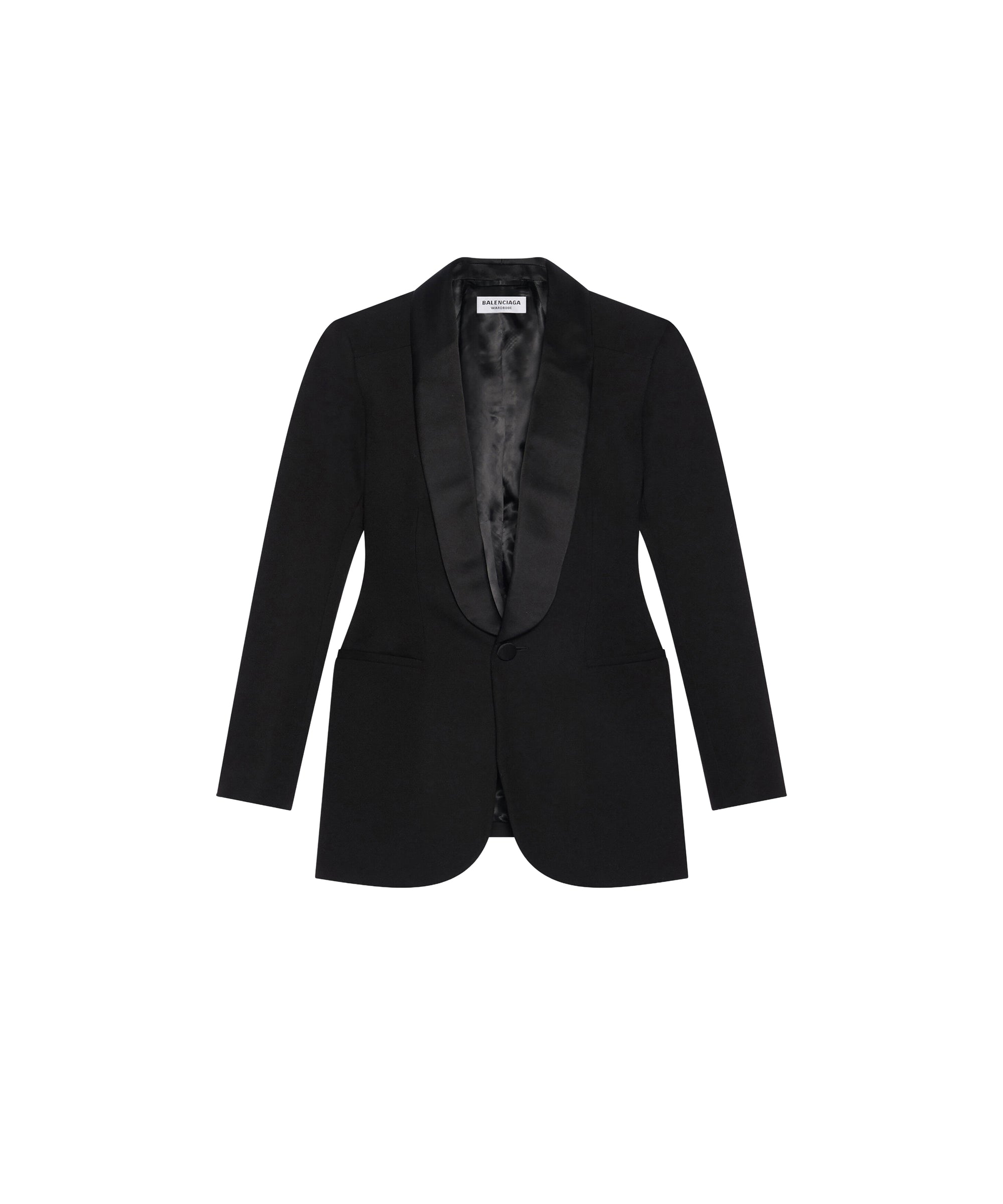 Hourglass Tuxedo Jacket - Black