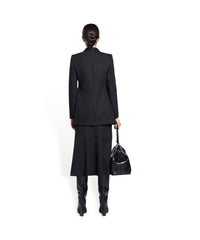 Hourglass Tuxedo Jacket - Black