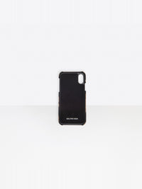 Cash beige & white IPhone X Case - Beige & White