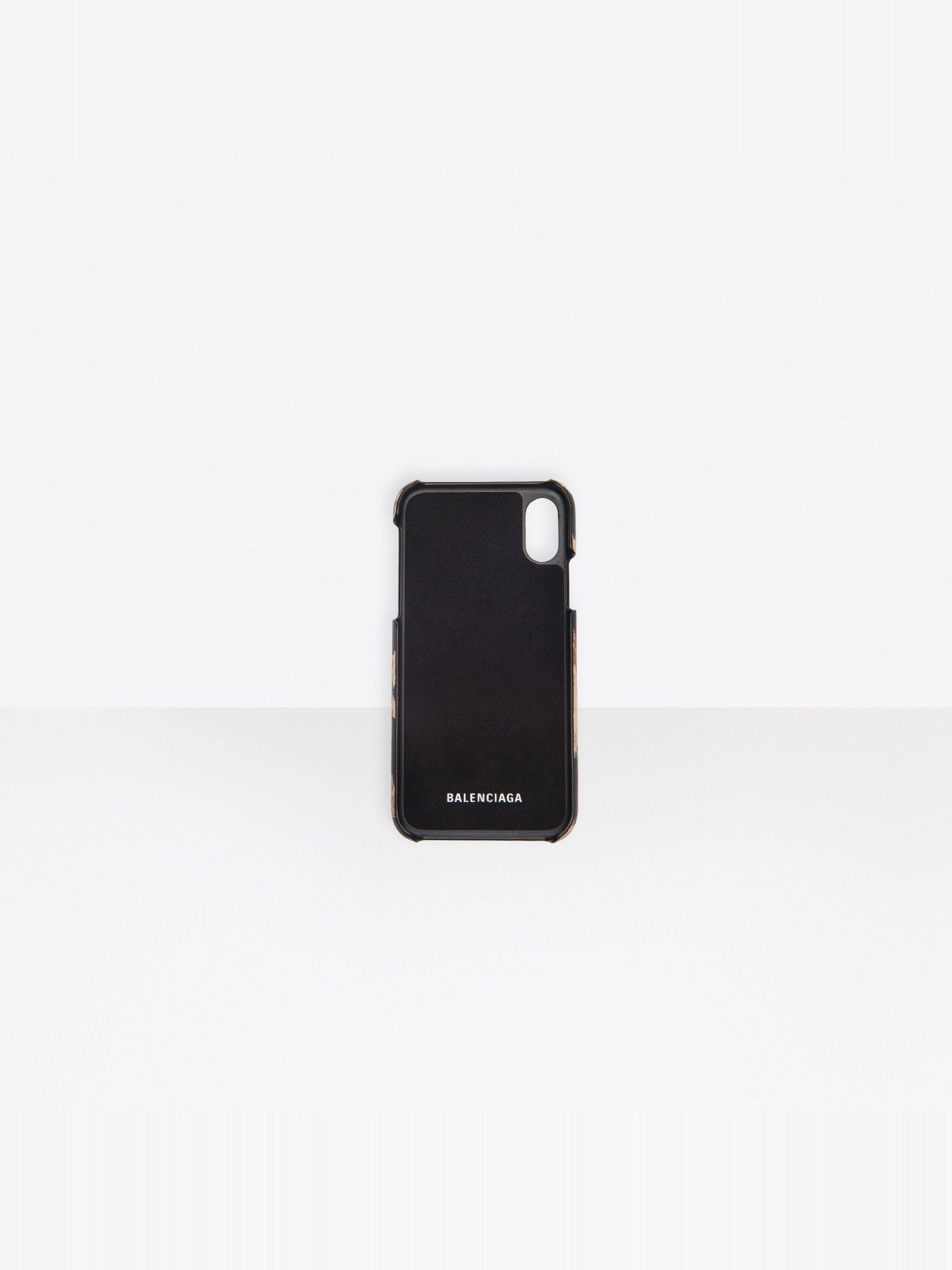Cash beige & white IPhone X Case - Beige & White