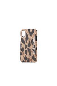 Cash beige & white IPhone X Case - Beige & White