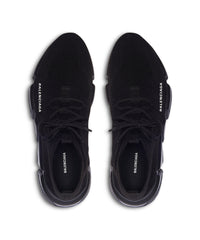 Speed Lace-Up Recycled Knit Sneakers - Black