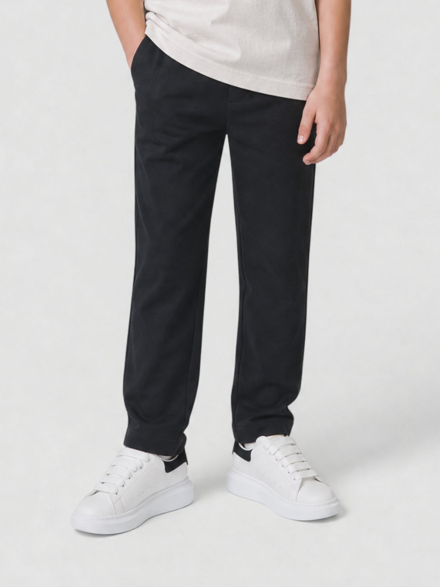 Oversized white & black Sneakers - White & Black