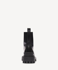 Strike Lace-Up Boots - Black