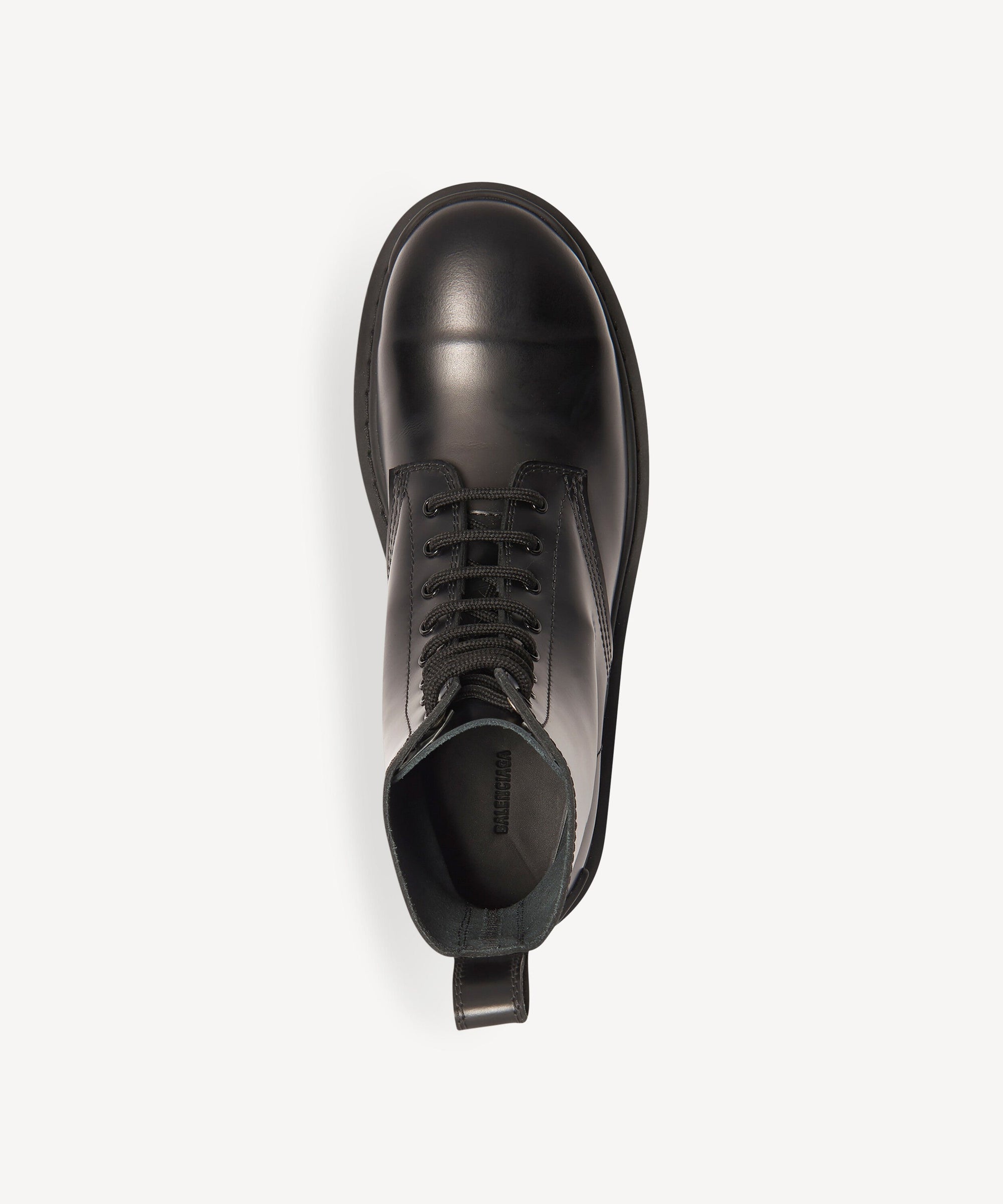 Strike Lace-Up Boots - Black