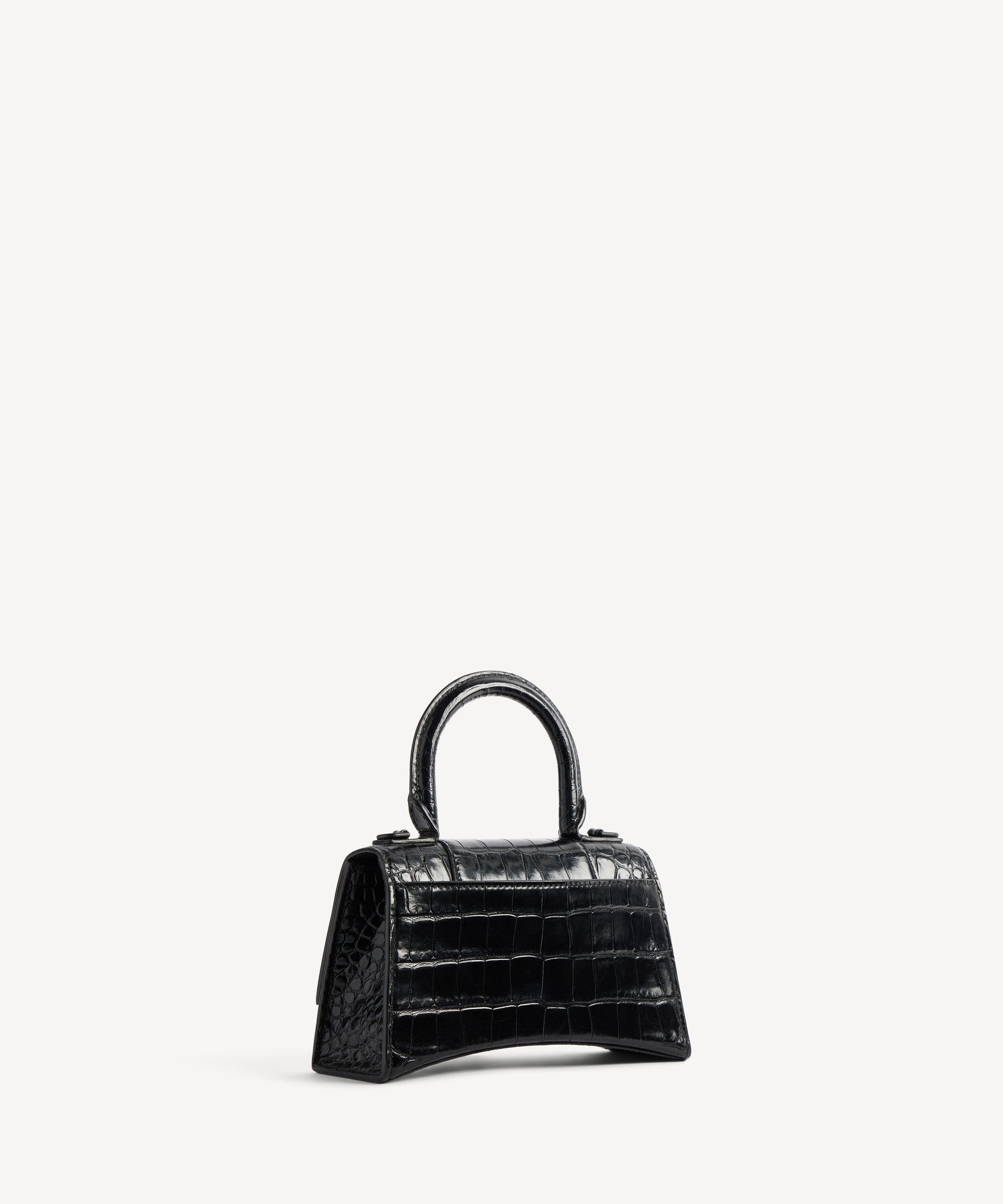 Hourglass Handbag XS - Black